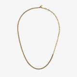 Pura Vida Men's Rolo Chain Necklace in Gold
