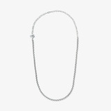Pura Vida Men's Rolo Chain Necklace in Silver