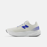 The New Balance Big Kids' FuelCell Propel v5 Running Shoes in Sea salt and True Red