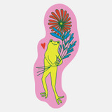The Good Twin Froggy Bouquet Sticker