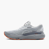 The Brooks Men's Adrenaline GTS 24 Running Shoes in White/Peacoat/Alloy
