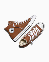 The Converse Chuck Taylor All Star High Top Canvas Shoes in Unearthed Brown