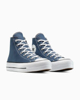 Converse Women's Chuck Taylor All Star Lift Platform High Top Canvas Shoes in Slacker Blue