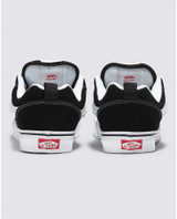 The Vans Men's Knu School Shoe in Black and White