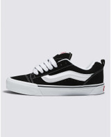 The Vans Men's Knu School Shoe in Black and White