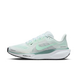 The Nike Women's Air Zoom Pegasus 41 Running Shoes in White and Mint