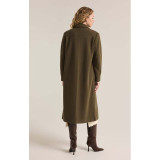 Z Supply Women's Conway Coat in Grape Leaf
