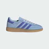 The Adidas Women's Handball Spezial Shoes in Clear Sky and Real Lilac