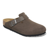The Birkenstock Men's Boston Clogs in Concrete Grey