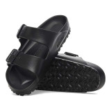 Birkenstock Men's Arizona Eva Sandals Black sole