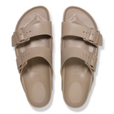 Birkenstock Men's Arizona Eva Sandals Grey Taupe top view