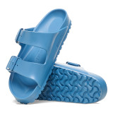 The Birkenstock Women's Arizona Eva Sandals in the colorway Elemental Blue