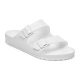 Birkenstock Women's Arizona Eva Sandals in White back view