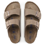 The Birkenstock Men's Arizona Sandals in Tobacco Oiled Leather
