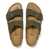 The Birkenstock Men's Arizona Sandals in Thyme Green