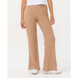 Rip Curl women's Cosy Flare Pant in Beige