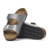 The Birkenstock Kids' Arizona Sandals in Sparkling Light Silver