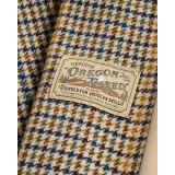 The Pendleton Women's Hudson Long Wool Coat in Tan and Brown