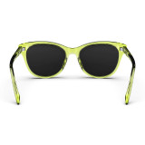 The Blenders Palmy Sunglasses in the Spark Lime Colorway