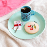 Cotton Clara Cherry Mini Cross Stitch Kit