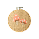 Cotton Clara Toadstool Cross Stitch Kit pattern guide