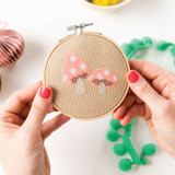 Cotton Clara Toadstool Cross Stitch Kit