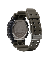 The G-Shock GA100TU-1A3 Analog-Digital Watch in Black and Army Green
