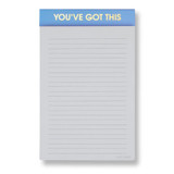 The Chez Gagné Lined Notepad in Sea Blue