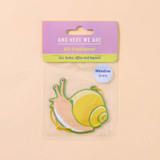 And Here We Are Snail Air Freshener