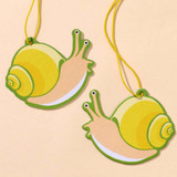 And Here We Are Snail Air Freshener