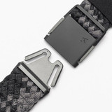 Arcade Futureweave Woven Belt Black/Charcoal buckle detail