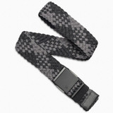 Arcade Futureweave Woven Belt Black/Charcoal front view