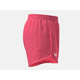 Under Armour Girls Play Up Mesh Shorts in Super Pink