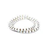 Daily Candy Dream In Color Enamel and Gold Bracelets White