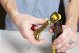 Gentlemen's Hardware Cowboy Boot Bottle Opener front view