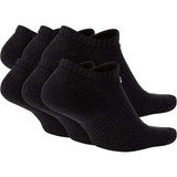 Nike Cushioned Training No-Show Socks 6-Pack Black