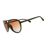 The Goodr Mach G Sunglasses in Olive Green