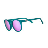 The Goodr Circle G Sunglasses in Teal
