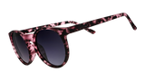 The Goodr Circle G Sunglasses in Pink Tortoise