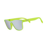 The Goodr VRG Sunglasses in Neon Yellow