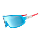 goodr Wrap G Sunglasses in Blue front view