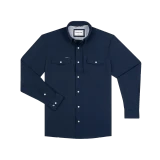 Poncho Outdoors Men's Western Snapshirt Pacifico Navy product