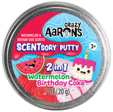 Crazy Aarons Mini Scentsory Putty Watermelon Birthday Cake