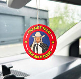 Beyoncé This Ain't Texas Air Freshener front view
