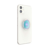 PopSockets Clear Iridescent PopGrip collapsed detail