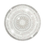 PopSockets Phone Grip Clear Glitter Silver side view