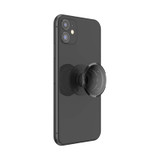 PopSockets Translucent Black Smoke PopGrip front view