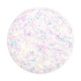 The PopSockets Phone Grip in Iridescent Confetti White