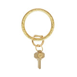 The O-Venture Silicone Big O Key Ring in Champagne