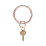The O-Venture Silicone Big O Key Ring in Rosé